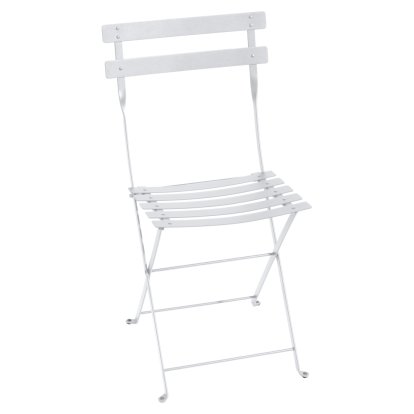 Bistro Folding Chair, Cotton white