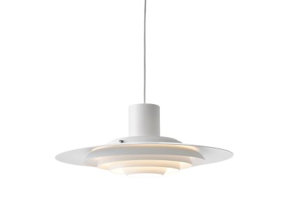 P376 Pendant Lamp, KF1 (Ø 47,5 cm), White matt