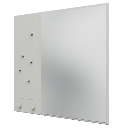 Memo Mirror with Memo Board, Nordic