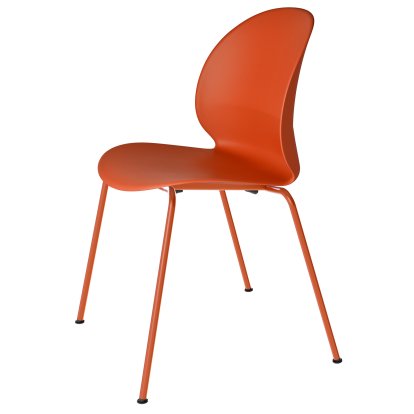 N02 Chair, Dark orange, Monochrome
