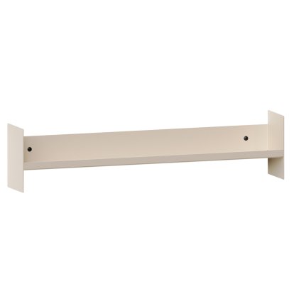 Pli Wall Shelf Slim, 60 cm, Cream white, Without hooks