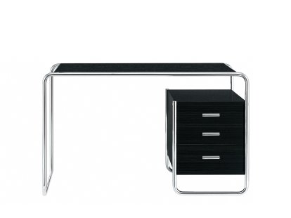 S 285/1 - S 285/2, Stained ash - black, S 285/2: 1 large drawer unit inside, right