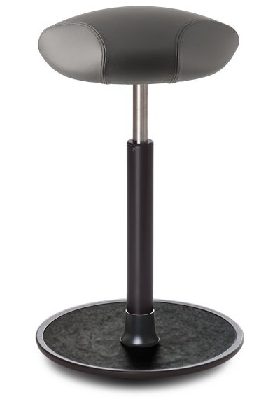 Ongo Free Triangel, Tall, Grey leather