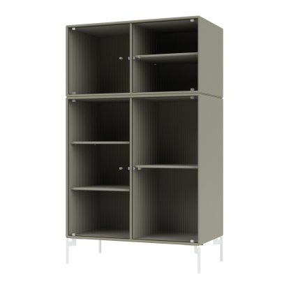 Ripple III Display Cabinet, Fennel