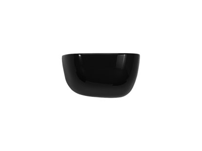 Corniches, Small (H 11,6 x B 21 x T 14,4 cm), Black