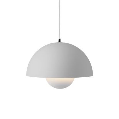 Flowerpot VP7 Pendant Lamp, Matt light grey