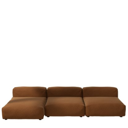 Vetsak Sofa Set 4, Pebble - Sundried, Without cushion