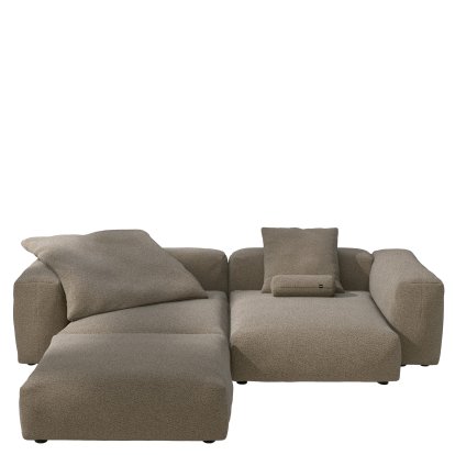 Vetsak Sofa Set 3, Loop loop - Taupe, With cushions