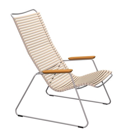 Click Lounge Chair, Beige