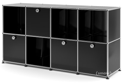 USM Haller Sideboard for Kids, Graphite black RAL 9011