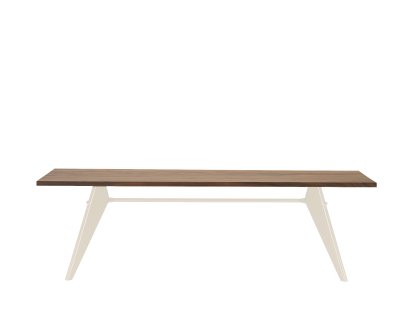 EM Table, 240 x 90 cm, American walnut solid, oiled, Ecru