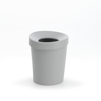 Happy Bin, S (H 29,5 x Ø 23,5 cm), Grey RE