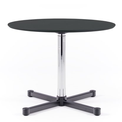 USM Kitos E High Table, Linoleum, Charcoal