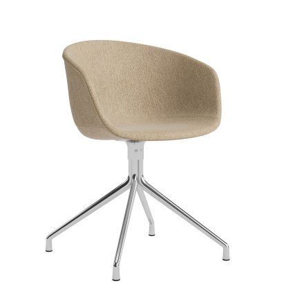 About A Chair AAC 21, Turf Sand, Polished aluminium