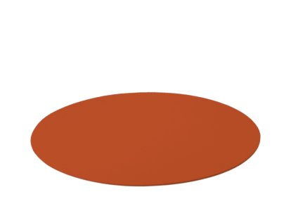 Felt Coasters for Componibili, 1, Rund, ø 40 cm, 010 orange