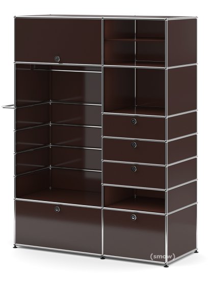 USM Haller Wardrobe Model II, USM brown