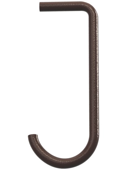 String System Hooks (Set of 5), Dark brown