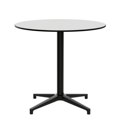 Bistro Table Outdoor, Round (Ø 796), Solid core material white