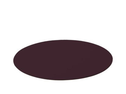 Felt Coasters for Componibili, 1, Rund, ø 40 cm, 006 aubergine
