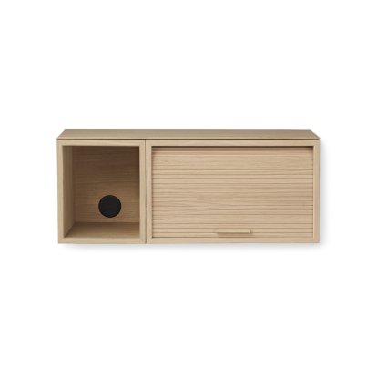 Hifive Wall Shelf, Hifive 75 Slim, Light oiled oak