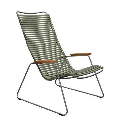 Click Lounge Chair, Olive green