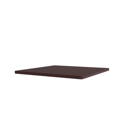 Panton Wire Top Panel, Single large (H 1,2 x W 34,8 x D 34,8 cm), MDF Black Red
