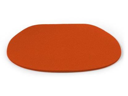 Seat Pad for Eames Side Chairs, Without upholstery, Orange