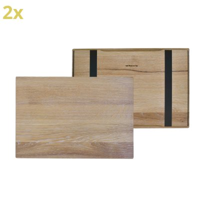 Wooden Overlay for USM Haller Shelves, Size L, 50 cm x 35 cm, Oak, white oiled