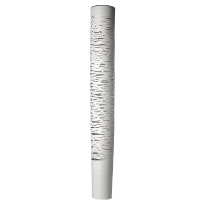 Tress Terra, grande (H 195 x ø 25 cm), White