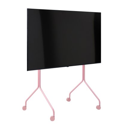 Moon Rollin' TV Stand, Tall, Bubble gum