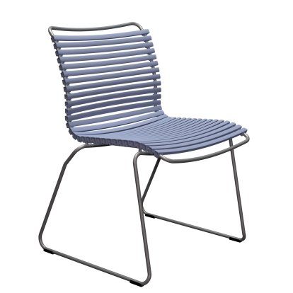 Click Chair, Without armrests, Pigeon blue