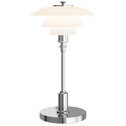 PH 1/1 Rechargeable Lamp, Chrome