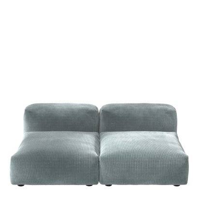 Vetsak Sofa Set 1, M, Cord velours - Mint, Without cushion