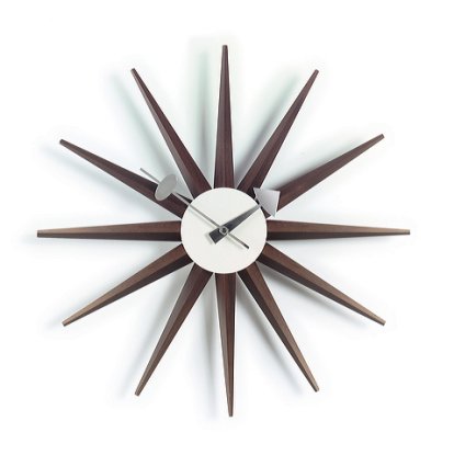 Sunburst Clock