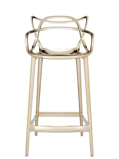 Masters Bar Stool Metallic, Gold