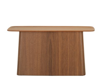 Wooden Side Table, Large (H 36,5 x W 70 x D 31,5 cm), Walnut with black pigmentation
