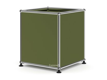 USM Haller Cube, 35 x 35 cm, Olive green RAL 6003