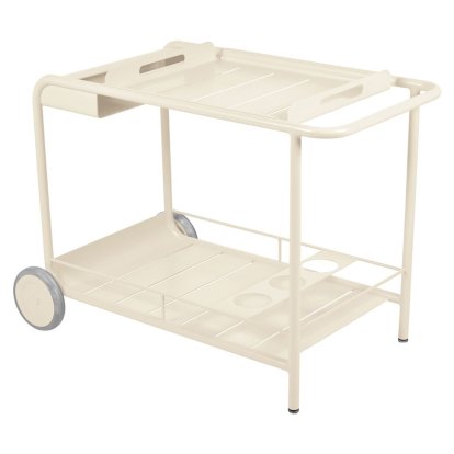 Luxembourg Bar Trolley, Beige Latte