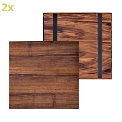 Wooden Overlay for USM Haller Shelves, Size L, 50 cm x 50 cm, American walnut