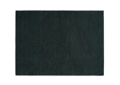 Row Rug, L 240 x W 170 cm, Dark green