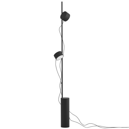Post Floor Lamp, Black