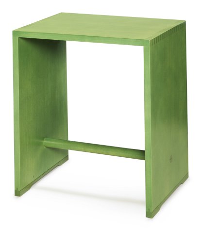 Ulmer Hocker in Colour, Apple green