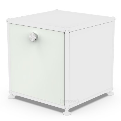 USM Haller Drop-down Door for USM Haller Shelves, 35 cm x 35 cm, Light grey RAL 7035