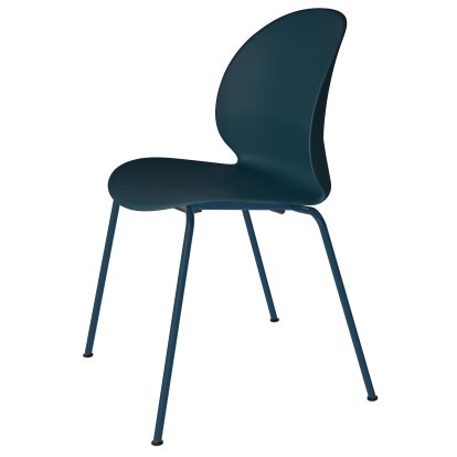 N02 Chair, Dark blue, Monochrome