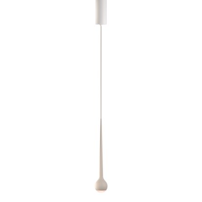 Falling Sun Pendant Lamp, Sand white, 1 shade