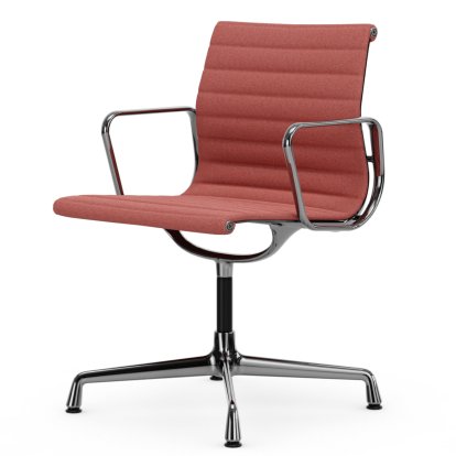 Aluminium Group EA 103 / EA 104, EA 103 - non-swivelling, Poppy red / ivory, Chrome-plated