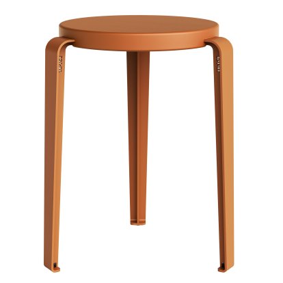 Lou Stool Chroma Edition, Tangerine red