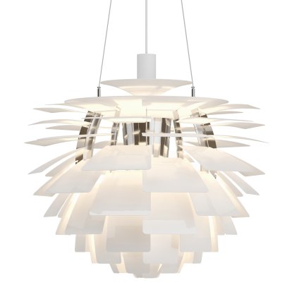 PH Artichoke, White / steel, Ø 60 cm