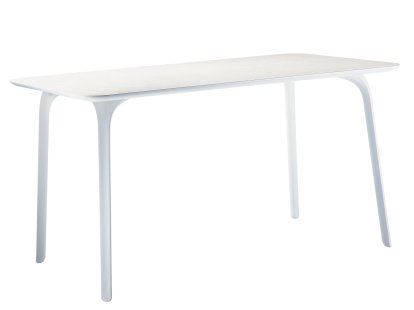 First Table, L 140 x W 80 cm, White