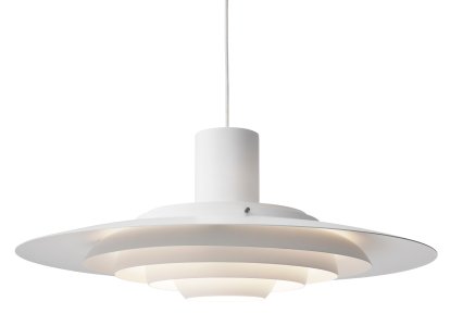 P376 Pendant Lamp, KF2 (Ø 70 cm), White matt